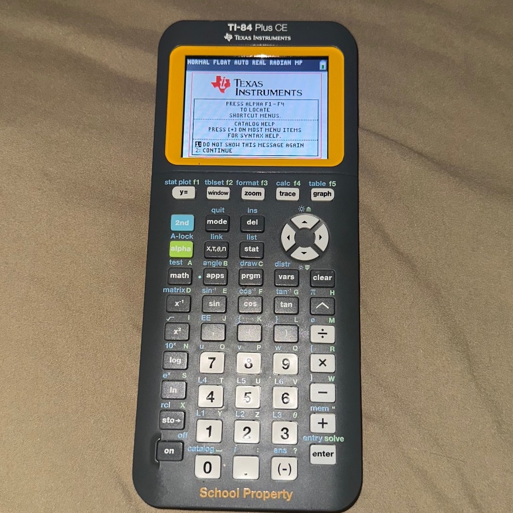 TI-84 Plus CE Calculator